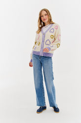 Full of Heart button-up cardigan